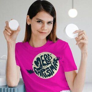 Merry Christmas T-Shirt with Bats – Unique and Playful Christmas Design for